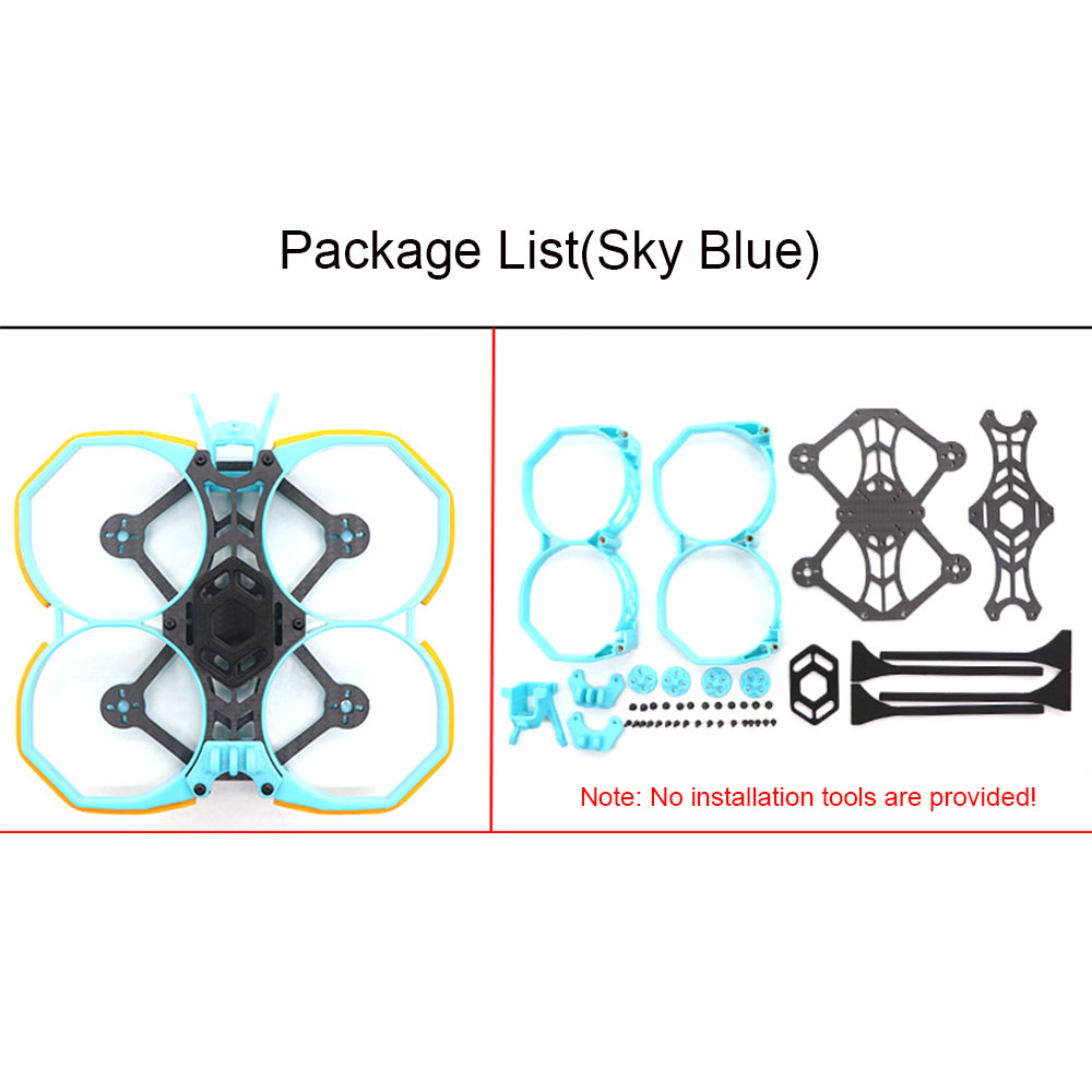 HSKRC-Butterfly-25-114mm-Radstand-25-Zoll-Duct-Frame-Kit-fuumlr-RC-Drone-FPV-Racing-1989888-7